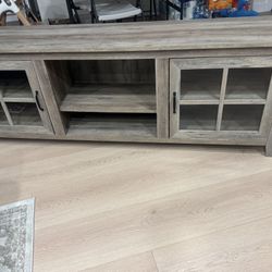 70” Farmhouse Tv Stand And Side Table