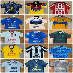 🔥🔥🔥 America, Chivas, Pumas,  Cruz Azul,  Tigres y Monterrey jerseys ‼️