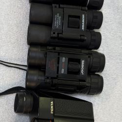 Black Binoculars  