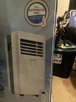 Portable air conditioner with remote control 8,000 btu ashrae standard 5,300 tbtu u.s doe standard