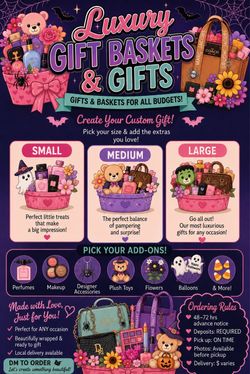 Boo Baskets for every occasion