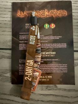 Wasteland 2026 1 GA 2 day wristband