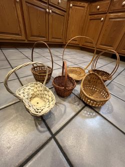 SMALL BASKETS LOT #3 Group of Six
