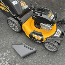 Dewalt High Wheel Self Propelled Mower RWD Like New. Must Pick Up. Price Firm !!