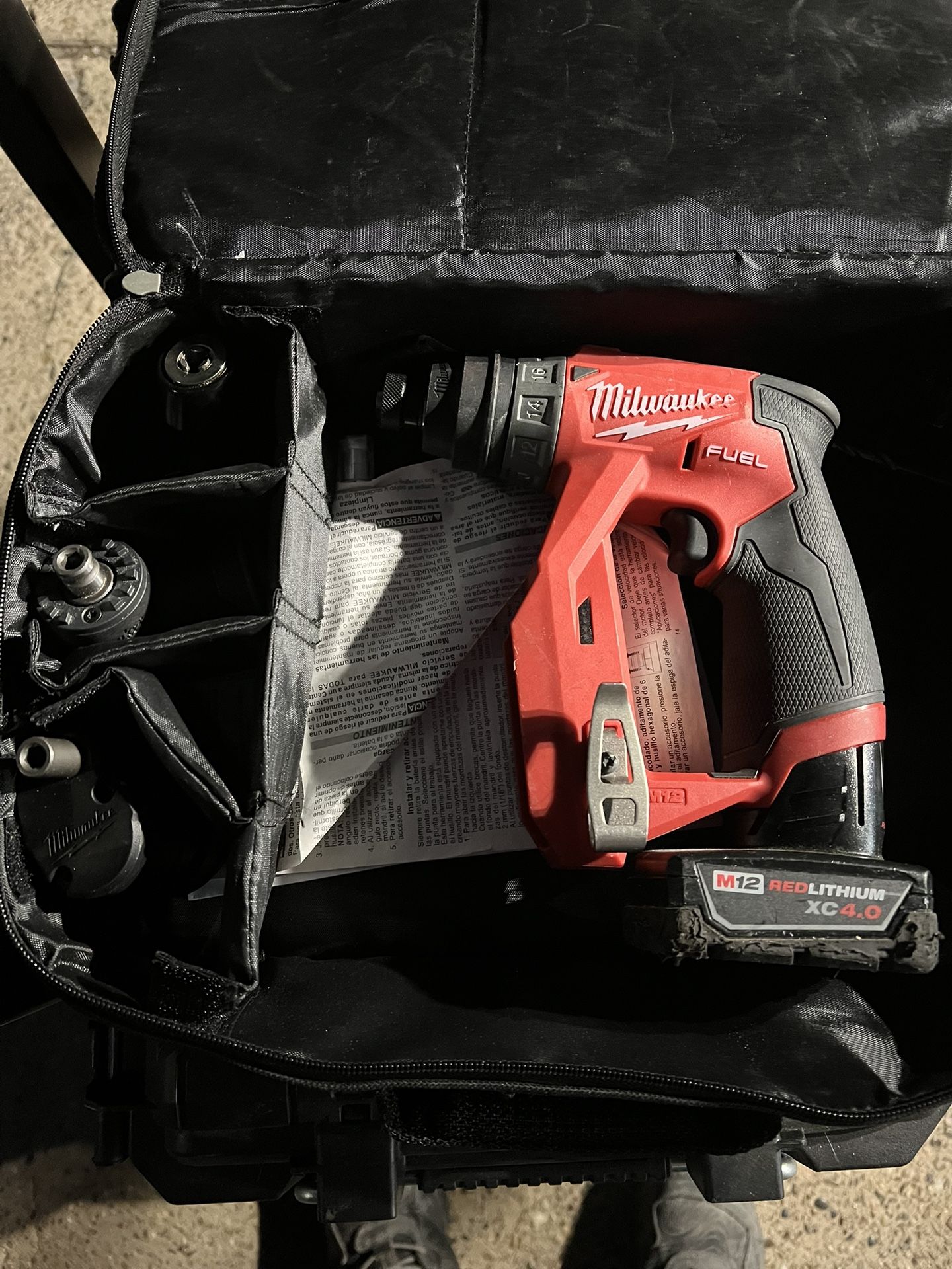 Milwaukee M12 Fuel 4-in- 1 Drill Kit