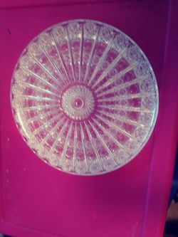 Plastic decorative dessert tray