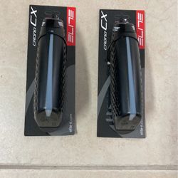 NEW (2) Crono CX elite Water Bottle + Cage