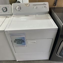 WHITE KENMORE GAS DRYER 