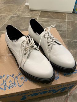 Steve Madden dewwars woman’s shoes sneaker size 78 leather upper used