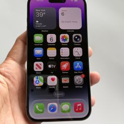 Unlocked Apple iPhone 14 Pro 128GB Deep Purple.  