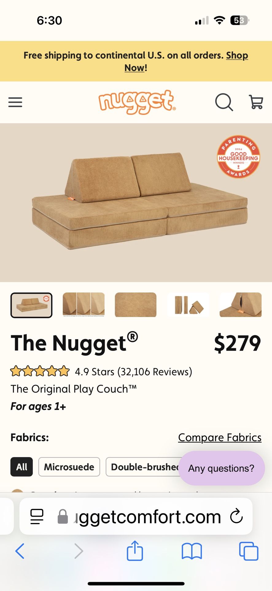 Nugget In Color Sand