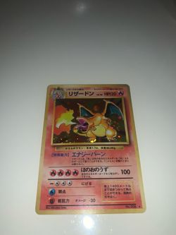 Japanese Base Set Holo Charizard 6