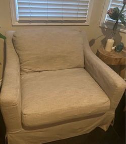 Armchair with Slipcover