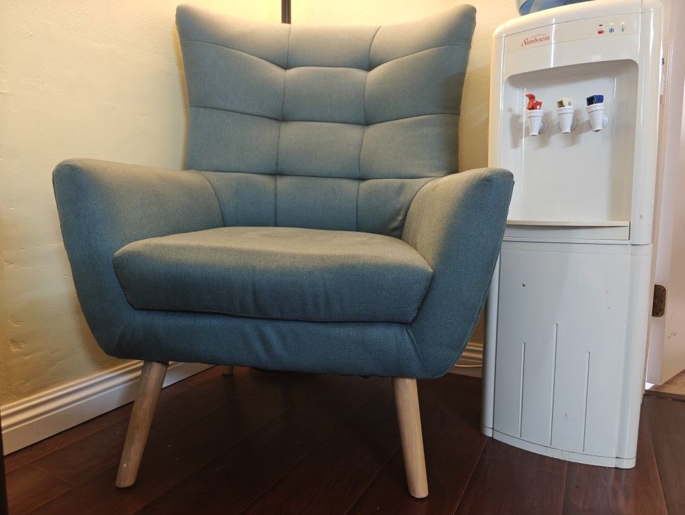 Mid-century Club Chair Teal
