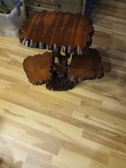 Vintage Japanese 3 tier plant or bonsai stand
