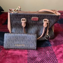 Authentic MK bag & wallet