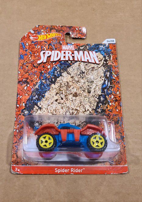 Hot Wheels SPIDER RIDER 
Spider-Man 