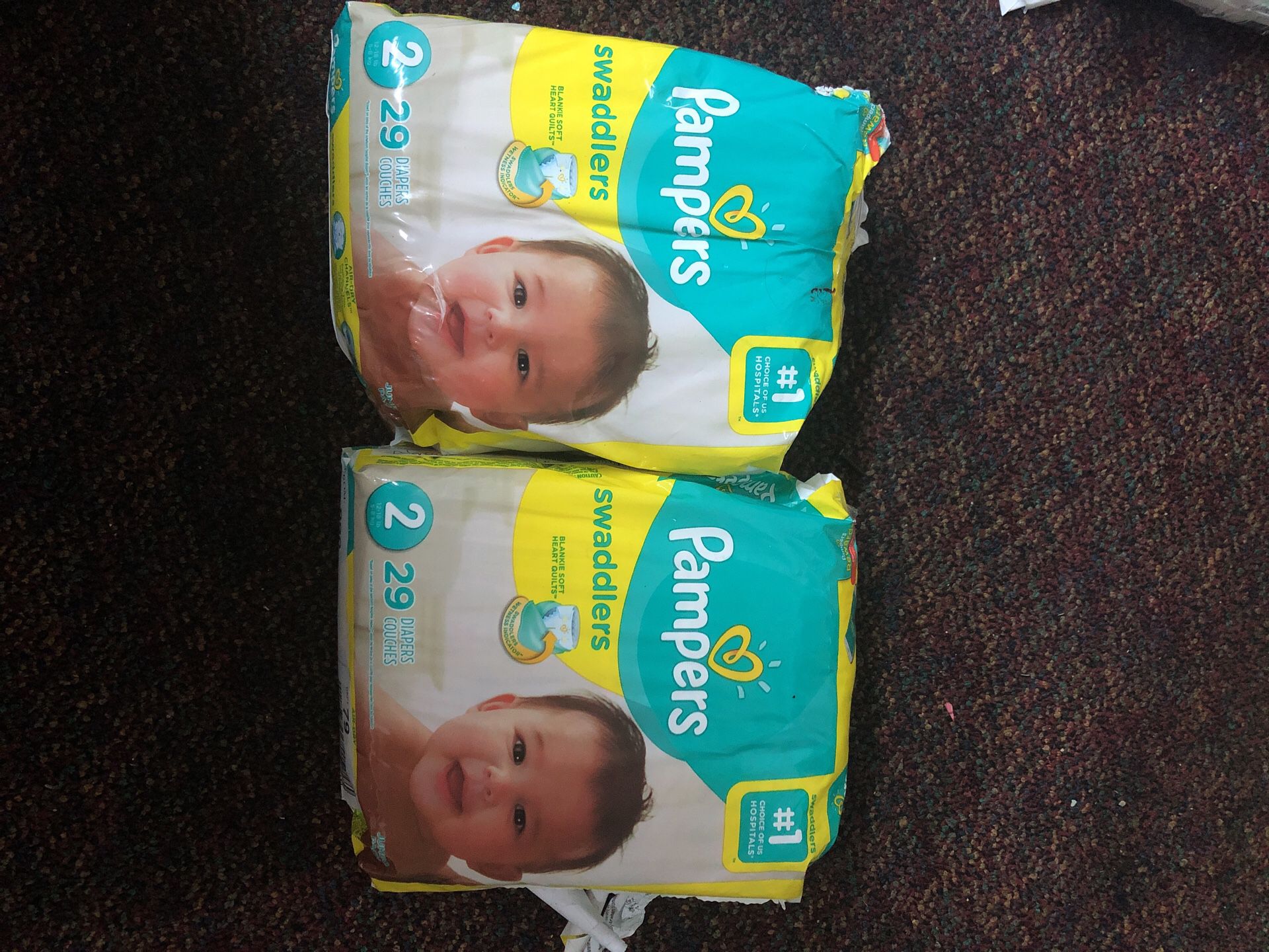 Pampers diapers size 2