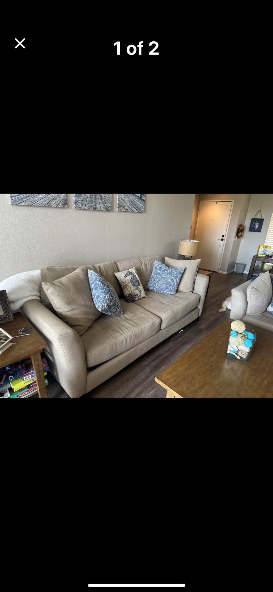 Beige Couch