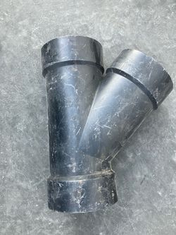 ABS 4" Y-Branch Pipe Fitting