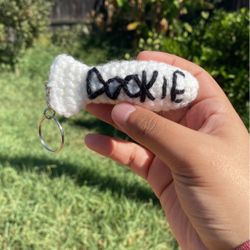 Crochet Green Day Keychain