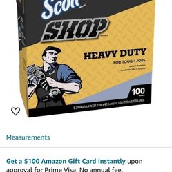 Scott Shop Heavy Duty Towels 