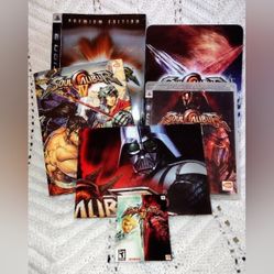 Soul Calibur IV Premium  Edition Playstation 3 Game PS3 (Bandai, 2008) Extras 
