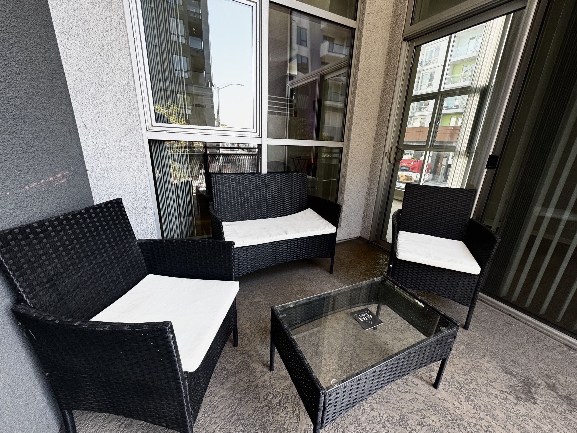 Patio Set 4-Piece Set