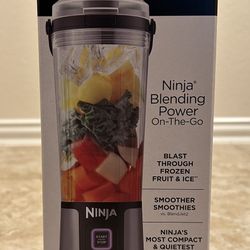 Ninja ‘BLAST’ Portable Blender 18oz. (never opened) 
