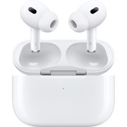 AirPods Pro 2nd Generation with MagSafe Wireless Charging Case - White