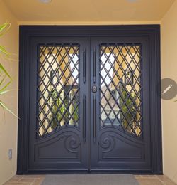 USED CUSTOM ENTRY DOOR
