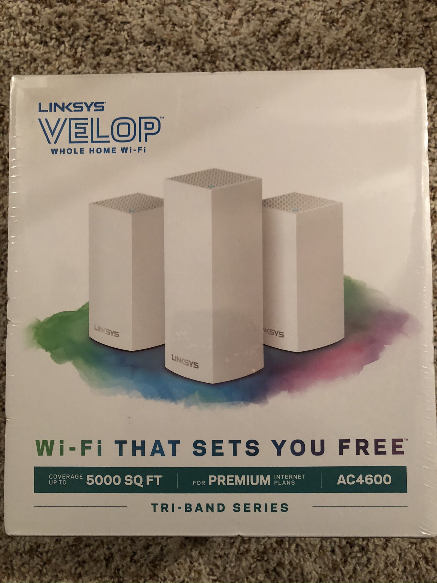 Linksys Velop Triband AC4600 Intelligent Mesh WiFi Router***PRICE IS FIRM***