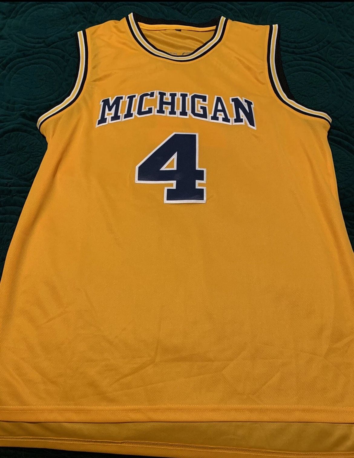 Custom Chris Webber Michigan jersey