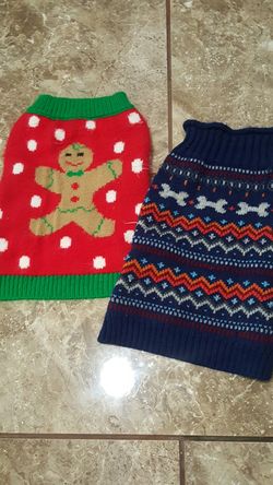Medium winter doggie sweaters