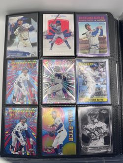 Mookie Betts LA Dodgers Baseball Card Lot (223)