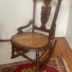 Petite Antique Rocking Chair
