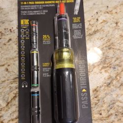 Klein Tols 11 In 1 Pass Through Nut Driver