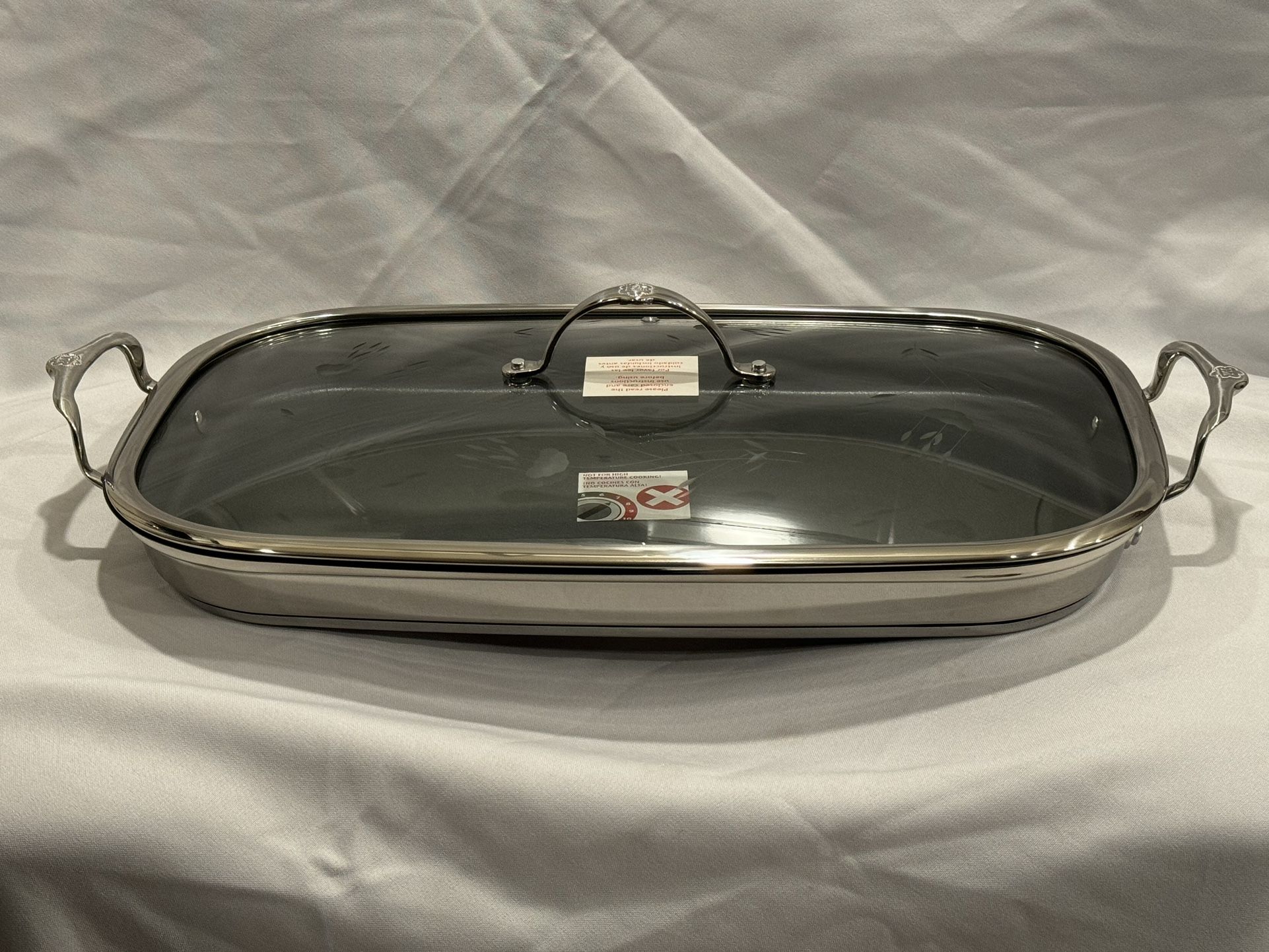 Princess House Double Burner Skillet