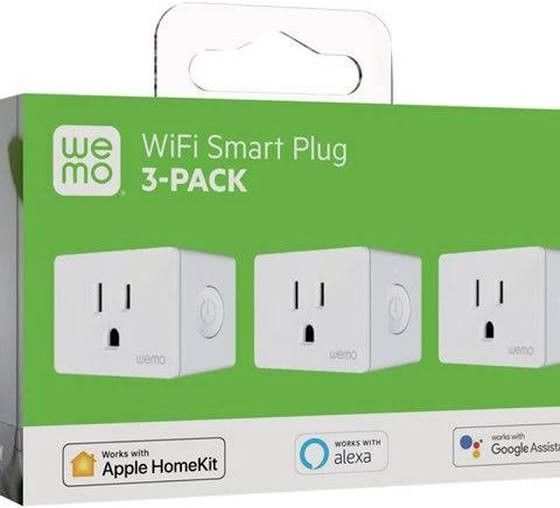 Wemo 3pk. Wi-fi Smart Plug