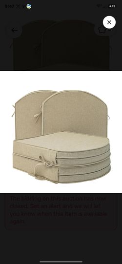 Seat cushions with covers
