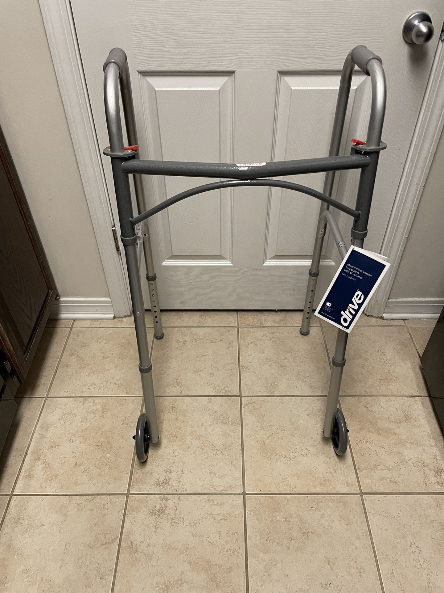 Steel Folding Walker (Brand New)