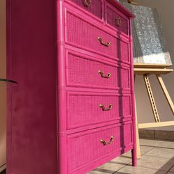 Beautiful Pink Dresser 