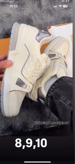 White LV Sneakers