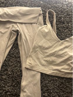 LULULEMON CREAM SET