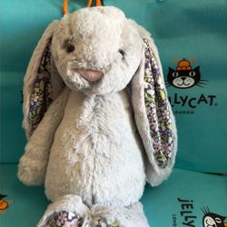 Blossom Grey Bunny Bloom Jellycat