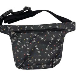 Friends TV show fanny pack multicolor