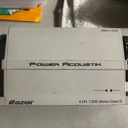 1300 Watt Amp 