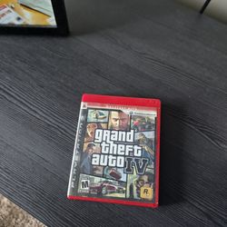 Playstation 3 GTA 4 Game