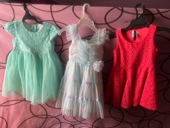 Six 2T dresses