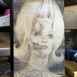 Mars Attacks Wife Engraved Board 